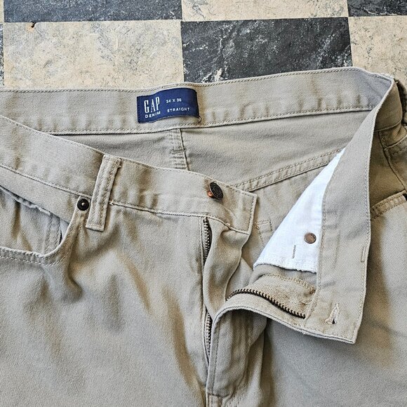 Men's GAP Denim Straight Pants 34/36 - Picture 1 of 4